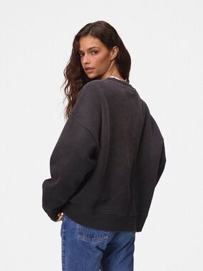 Yelabel woman’s Crewneck Sweater in gray Size L